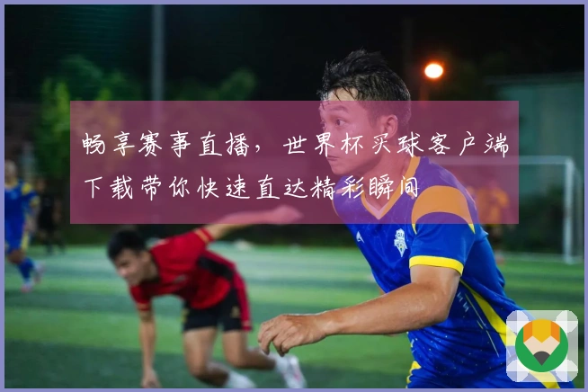 畅享赛事直播，世界杯买球客户端下载带你快速直达精彩瞬间