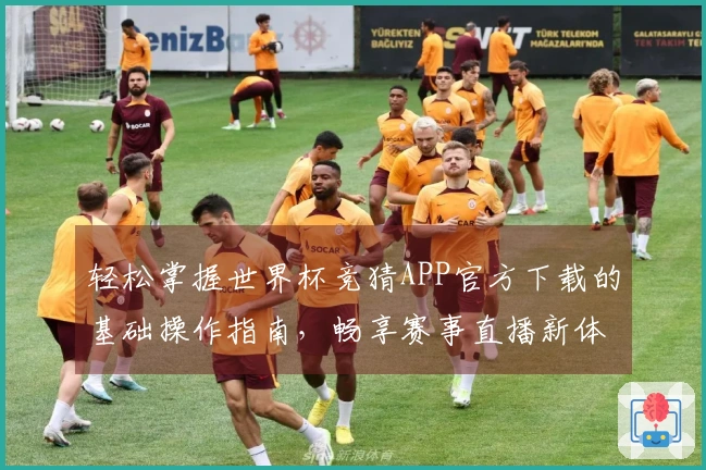 轻松掌握世界杯竞猜APP官方下载的基础操作指南，畅享赛事直播新体验